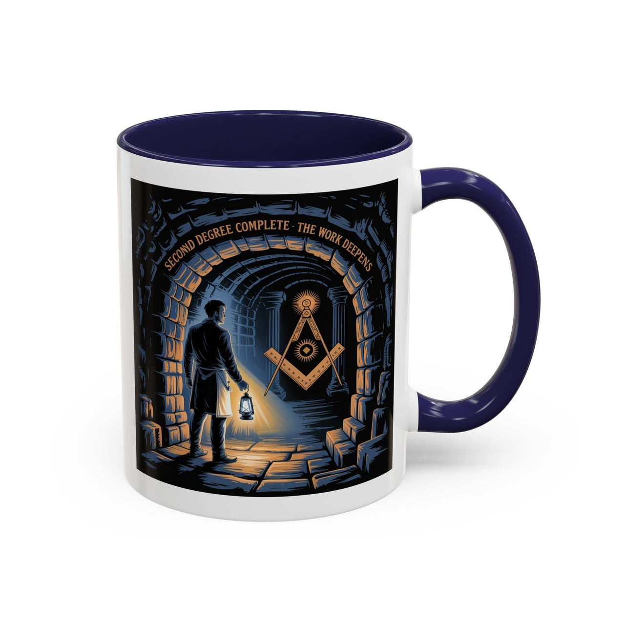 Premium Ready to Go Freemason Design | Fellowcraft | Middle Chamber - Masonic Mugs