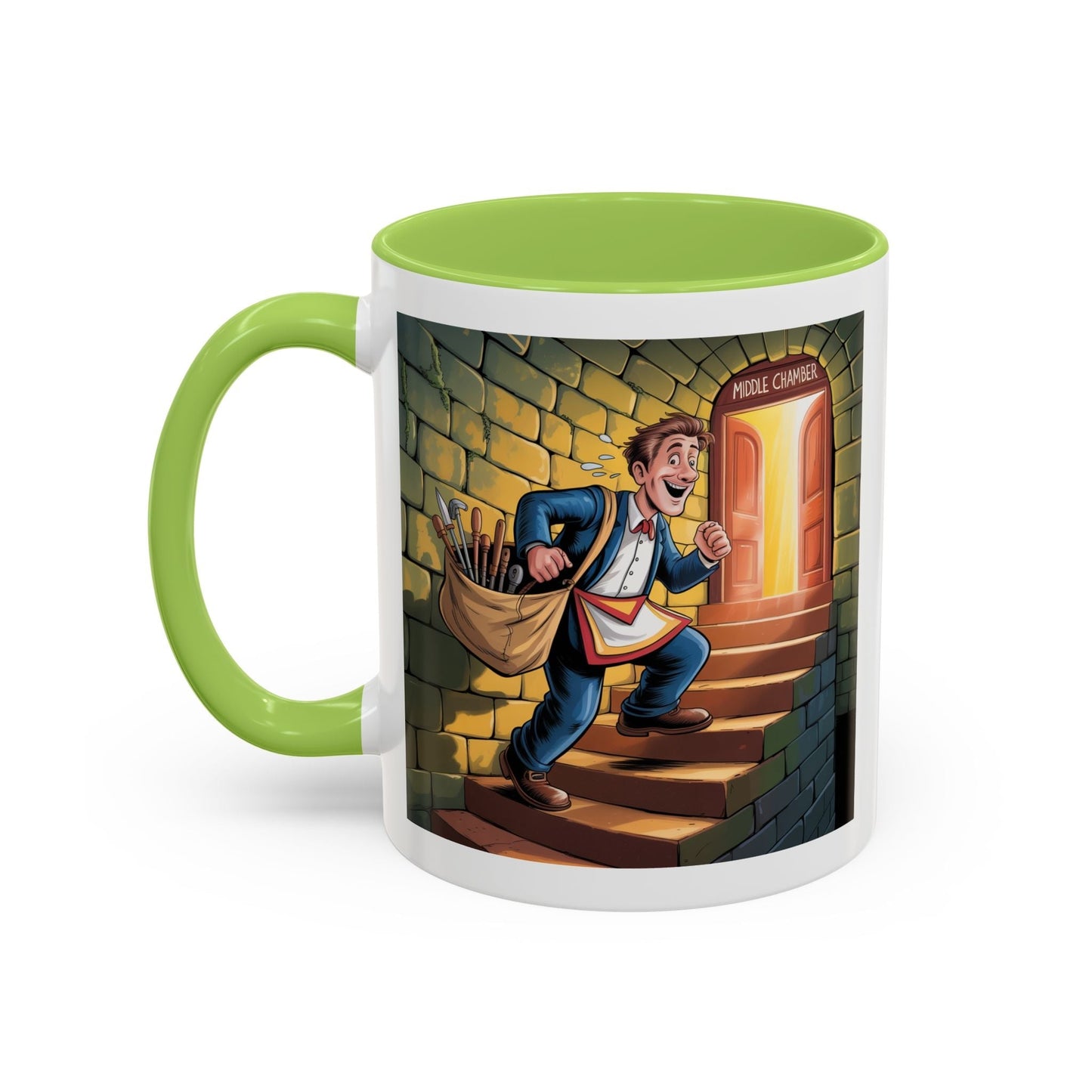 Premium Ready to Go Freemason Design | Fellowcraft | Middle Chamber - Masonic Mugs