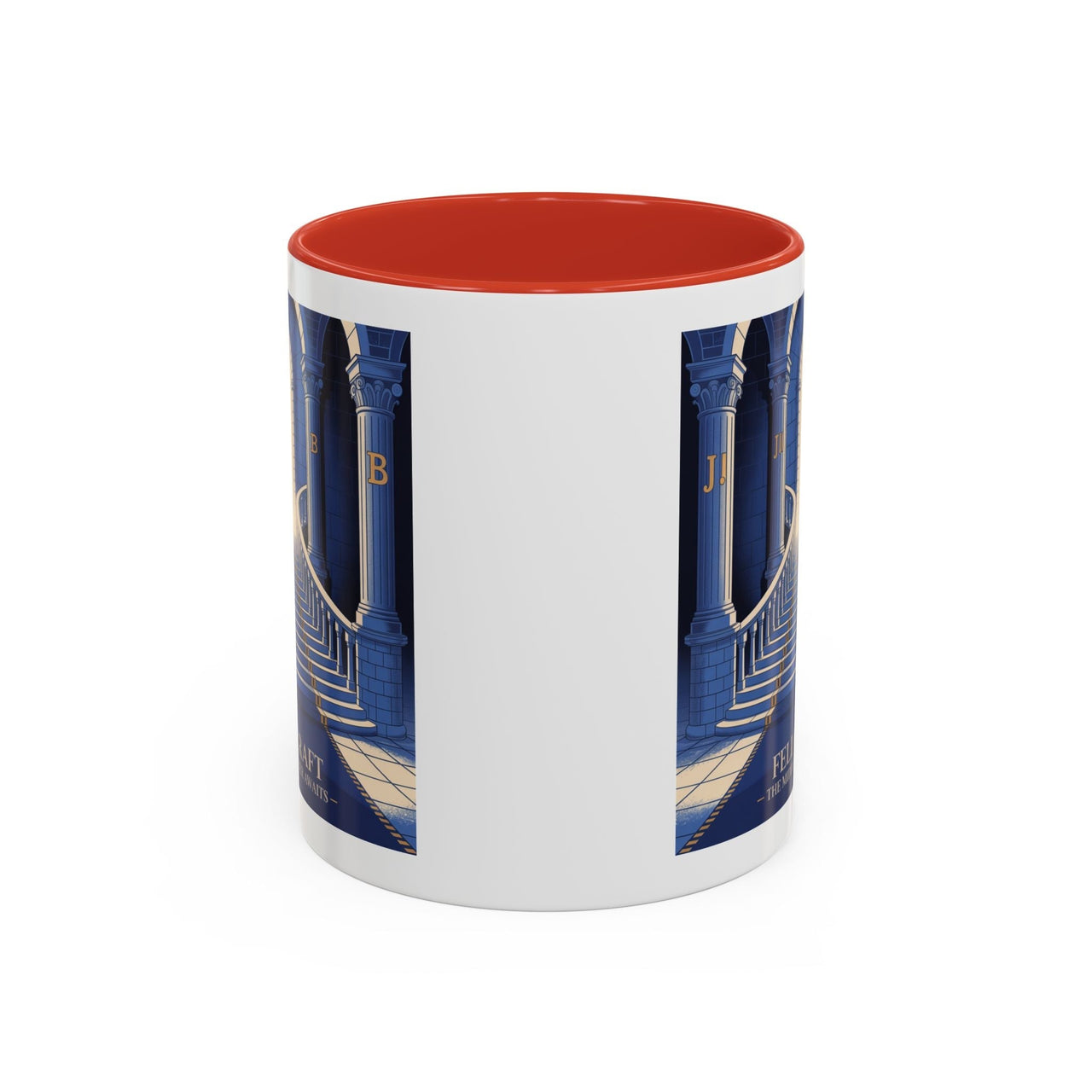 Premium Ready to Go Freemason Design | Fellowcraft | Middle Chamber - Masonic Mugs