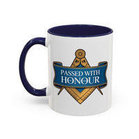 Premium Ready to Go Freemason Design | Fellowcraft | Passed with Honour 2025 - Masonic Mugs