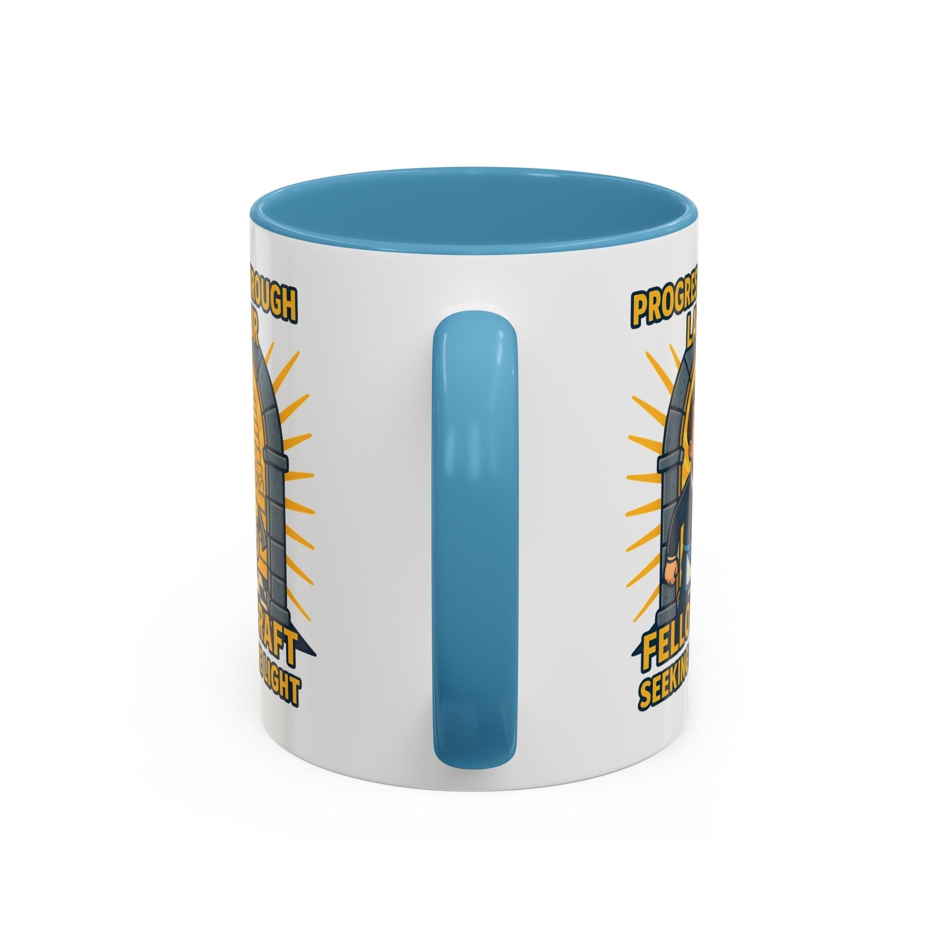 Premium Ready to Go Freemason Design | Fellowcraft | Progress through Labour - Masonic Mugs
