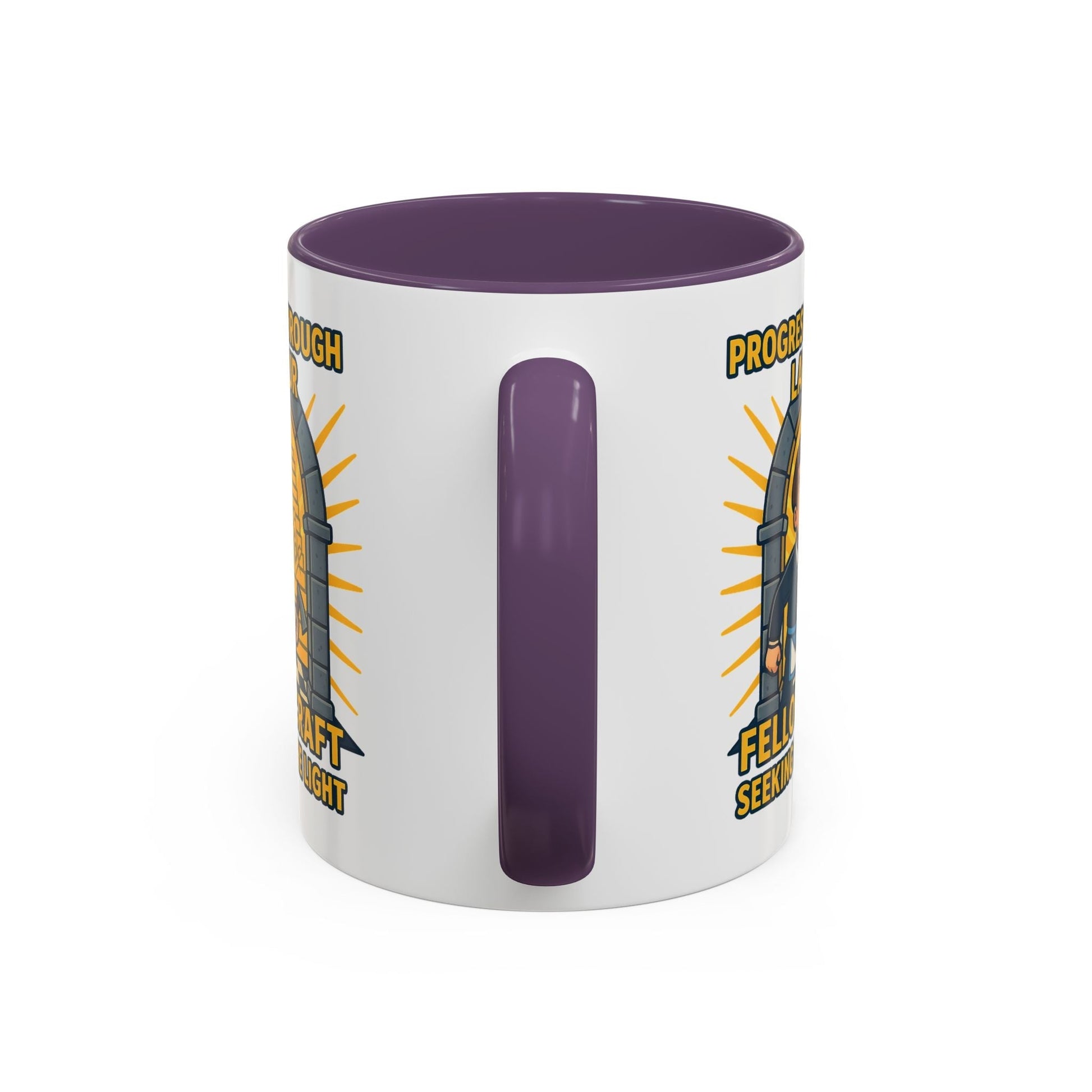 Premium Ready to Go Freemason Design | Fellowcraft | Progress through Labour - Masonic Mugs