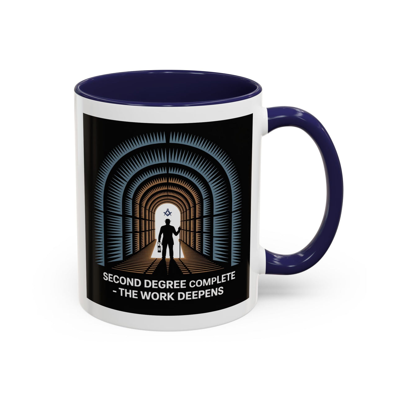 Premium Ready to Go Freemason Design | Fellowcraft | Second Degree Complete - Masonic Mugs