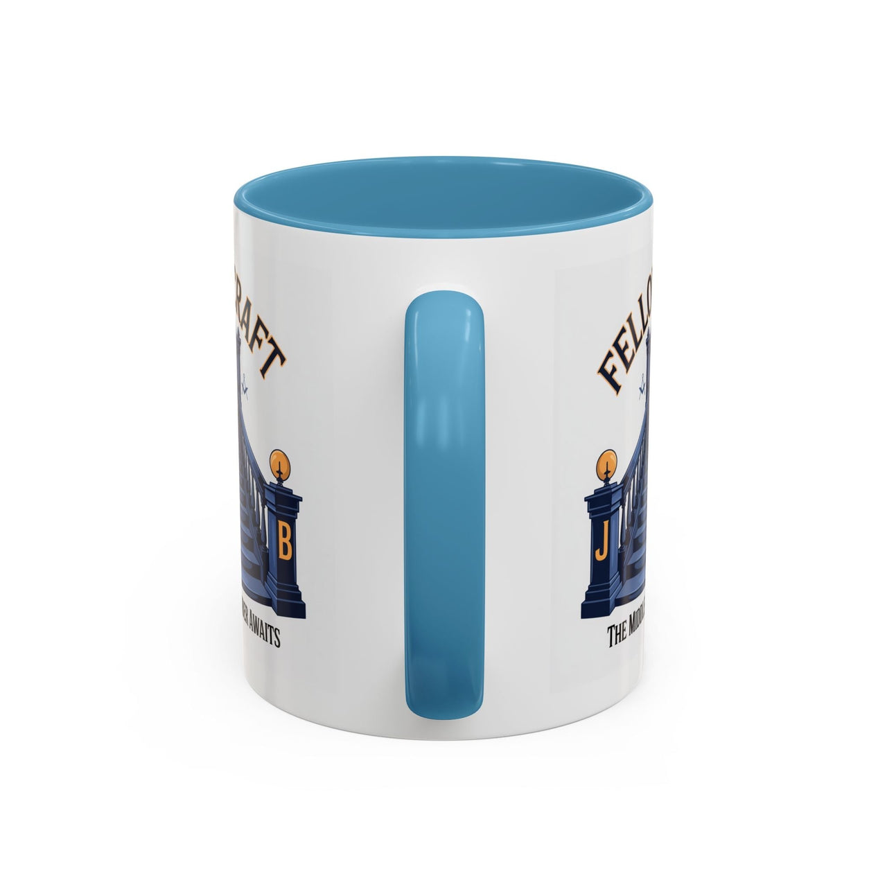 Premium Ready to Go Freemason Design | Fellowcraft | The Middle Chamber Awaits - Masonic Mugs