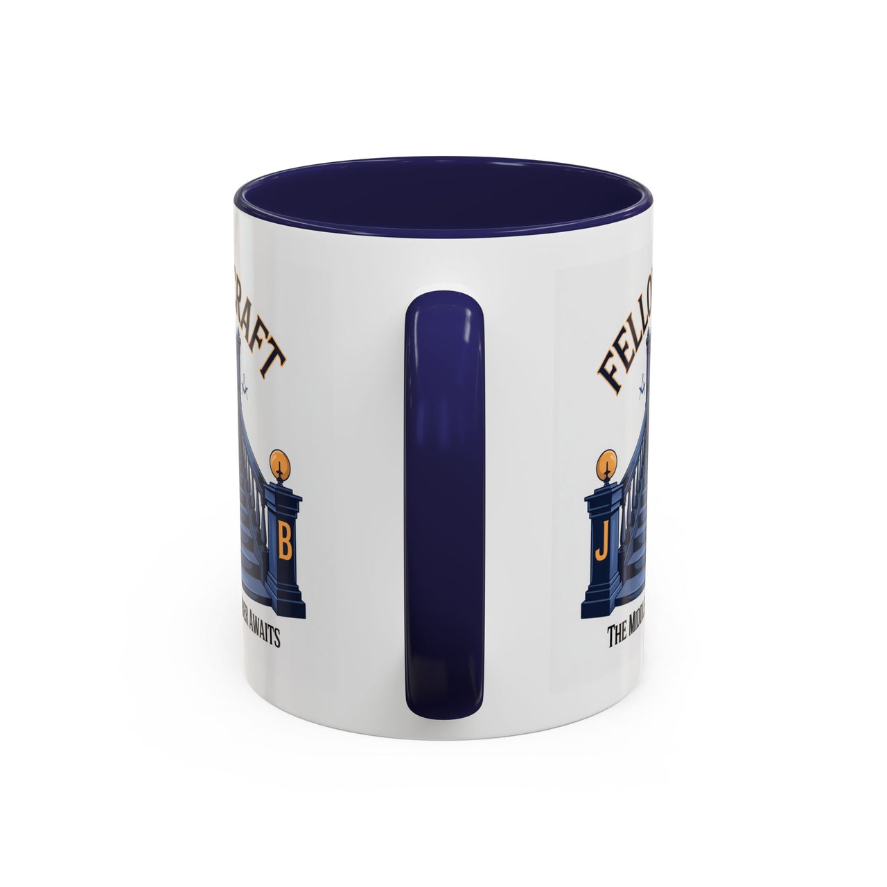 Premium Ready to Go Freemason Design | Fellowcraft | The Middle Chamber Awaits - Masonic Mugs