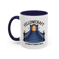 Premium Ready to Go Freemason Design | Fellowcraft | The Middle Chamber Awaits - Masonic Mugs