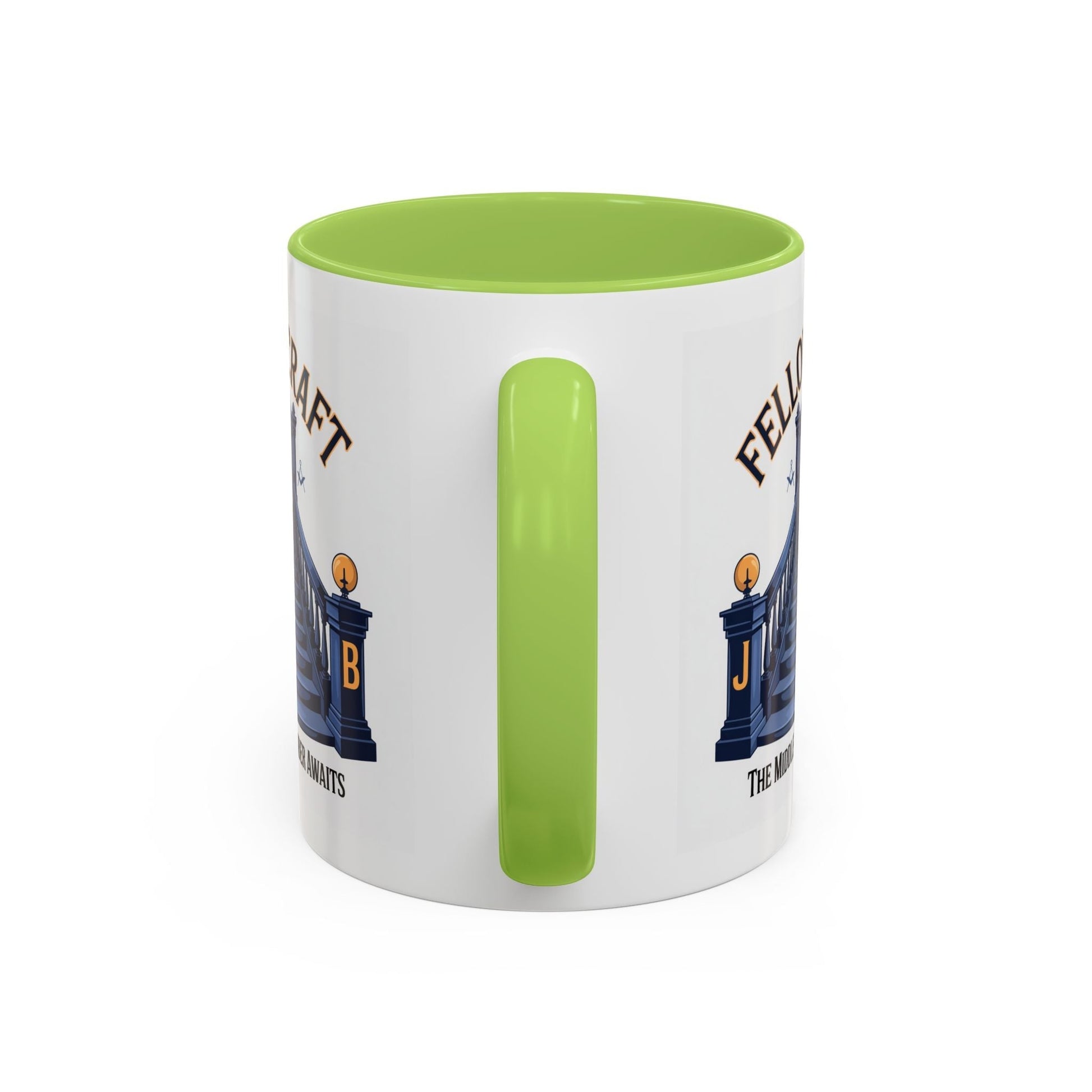 Premium Ready to Go Freemason Design | Fellowcraft | The Middle Chamber Awaits - Masonic Mugs