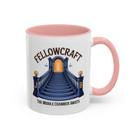 Premium Ready to Go Freemason Design | Fellowcraft | The Middle Chamber Awaits - Masonic Mugs