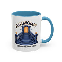 Premium Ready to Go Freemason Design | Fellowcraft | The Middle Chamber Awaits - Masonic Mugs