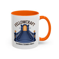 Premium Ready to Go Freemason Design | Fellowcraft | The Middle Chamber Awaits - Masonic Mugs