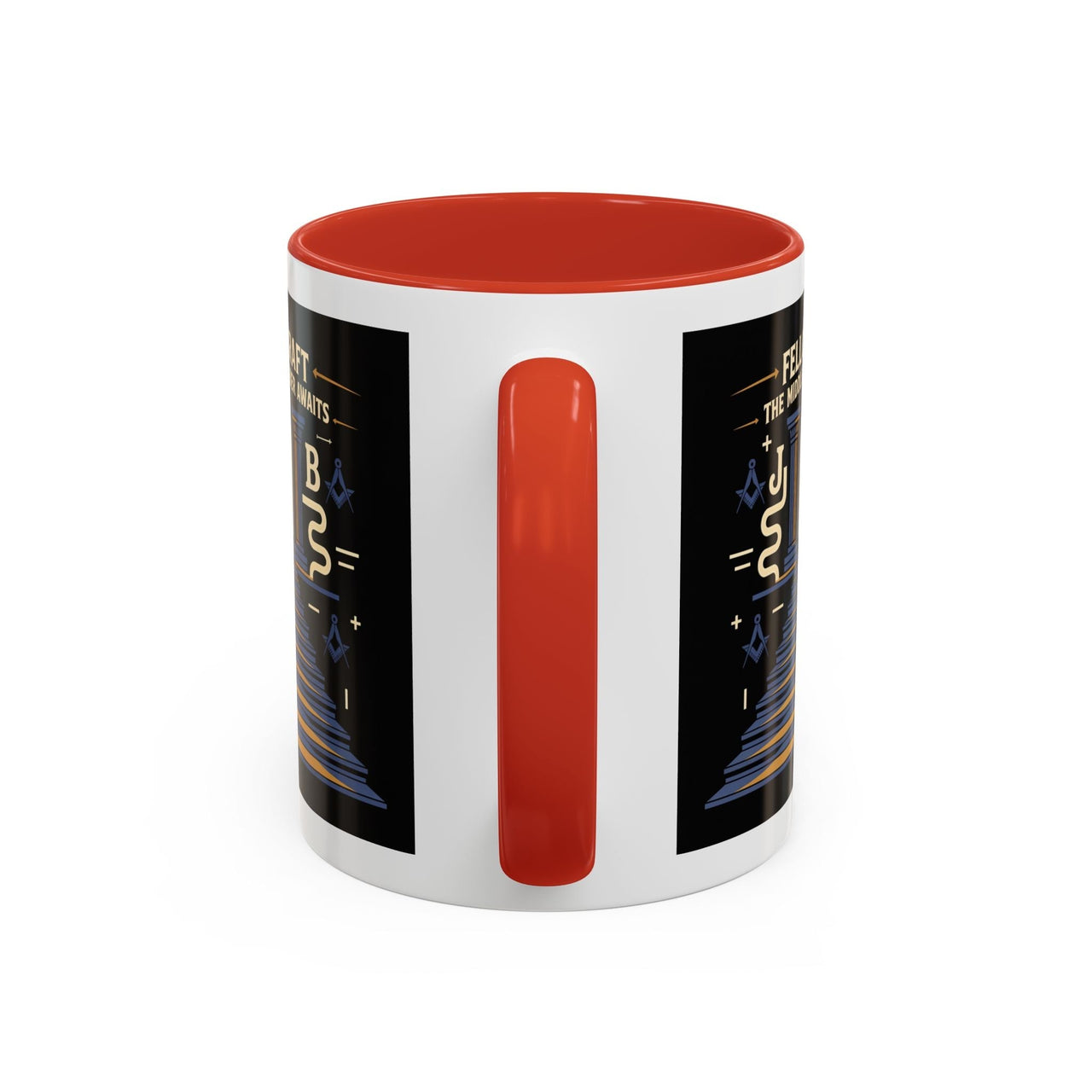 Premium Ready to Go Freemason Design | Fellowcraft | The middle chamber awaits - Masonic Mugs