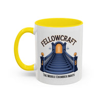 Premium Ready to Go Freemason Design | Fellowcraft | The Middle Chamber Awaits - Masonic Mugs