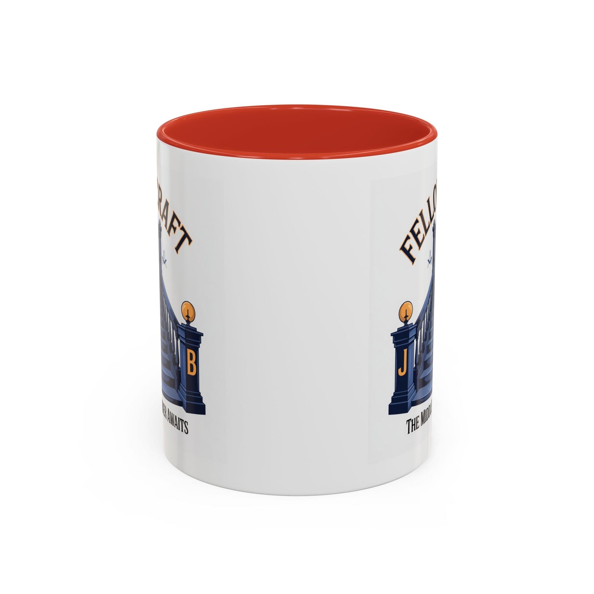 Premium Ready to Go Freemason Design | Fellowcraft | The Middle Chamber Awaits - Masonic Mugs