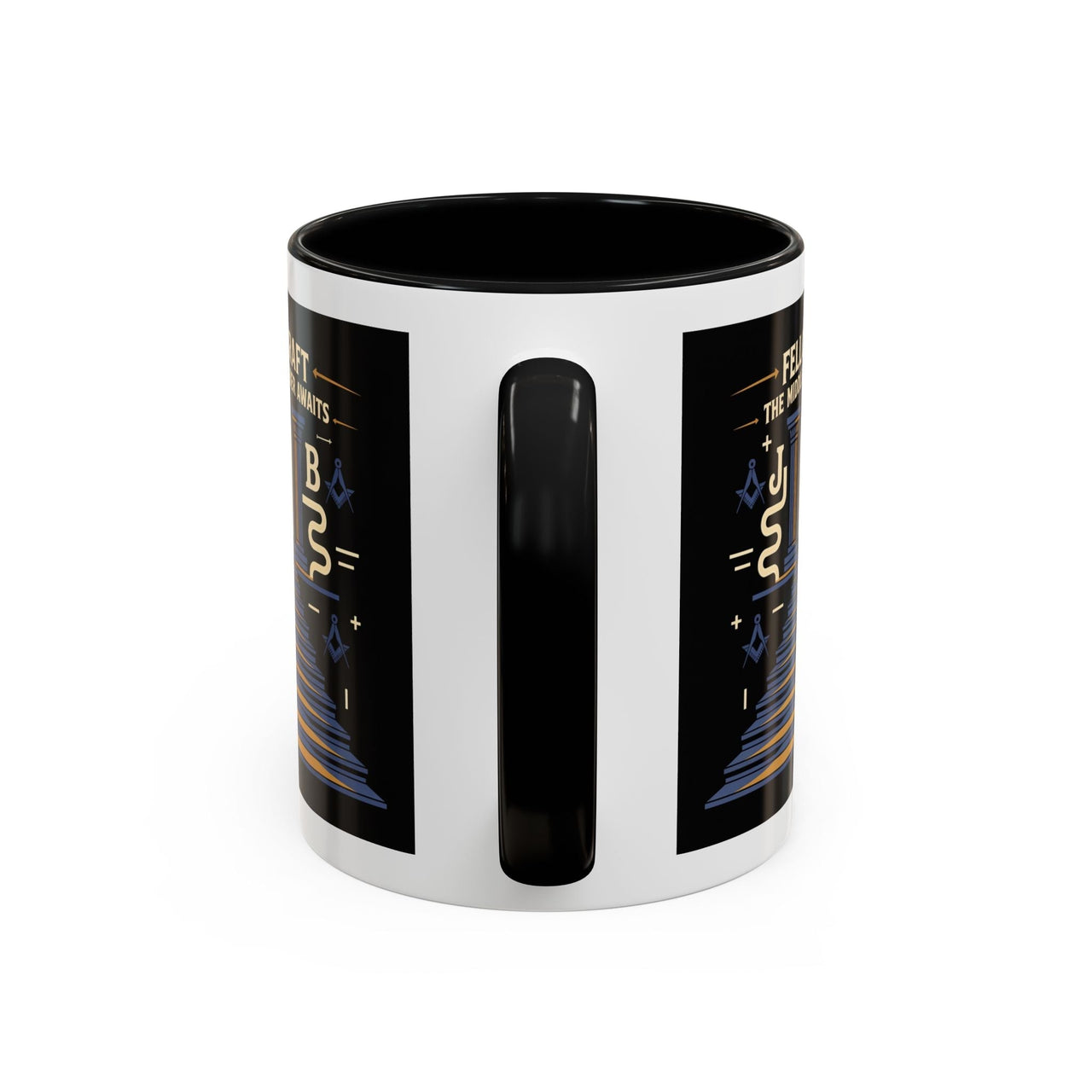 Premium Ready to Go Freemason Design | Fellowcraft | The middle chamber awaits - Masonic Mugs