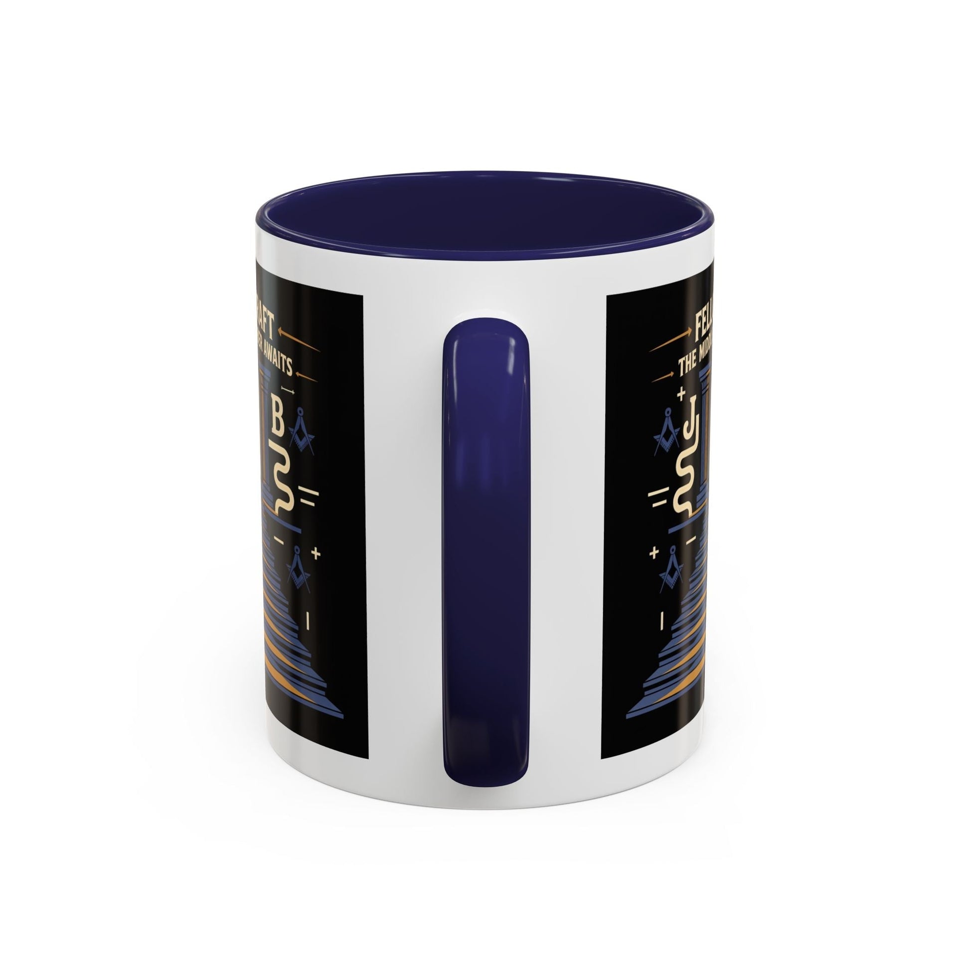 Premium Ready to Go Freemason Design | Fellowcraft | The middle chamber awaits - Masonic Mugs