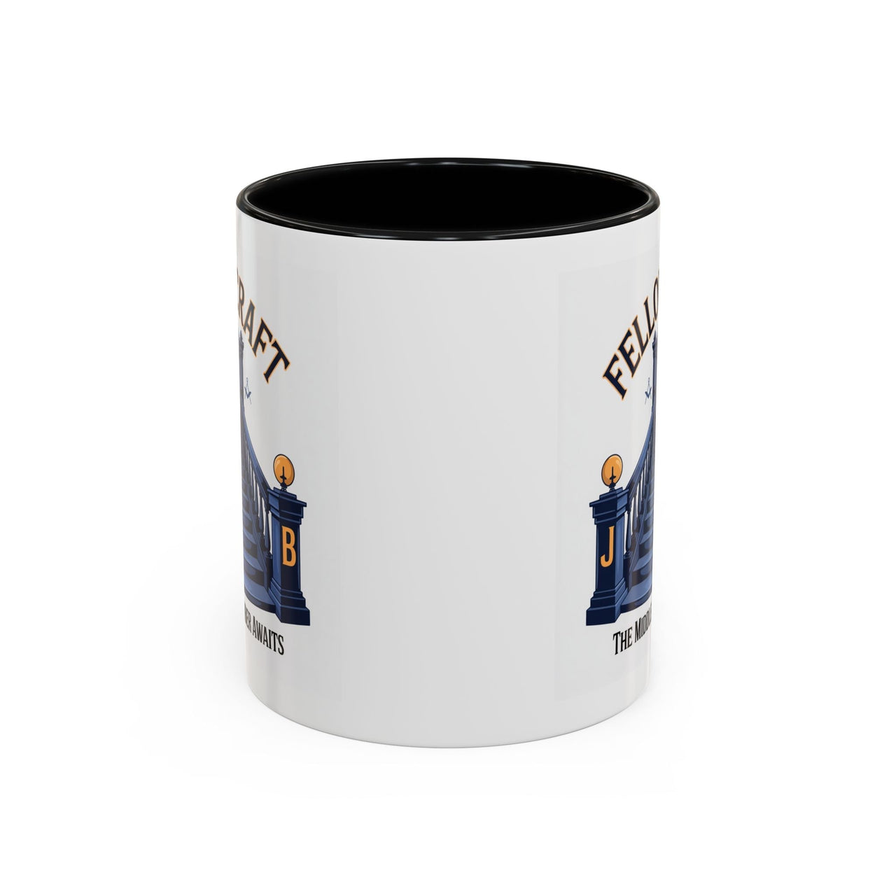 Premium Ready to Go Freemason Design | Fellowcraft | The Middle Chamber Awaits - Masonic Mugs