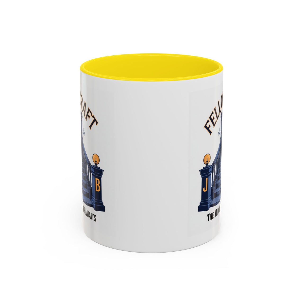 Premium Ready to Go Freemason Design | Fellowcraft | The Middle Chamber Awaits - Masonic Mugs