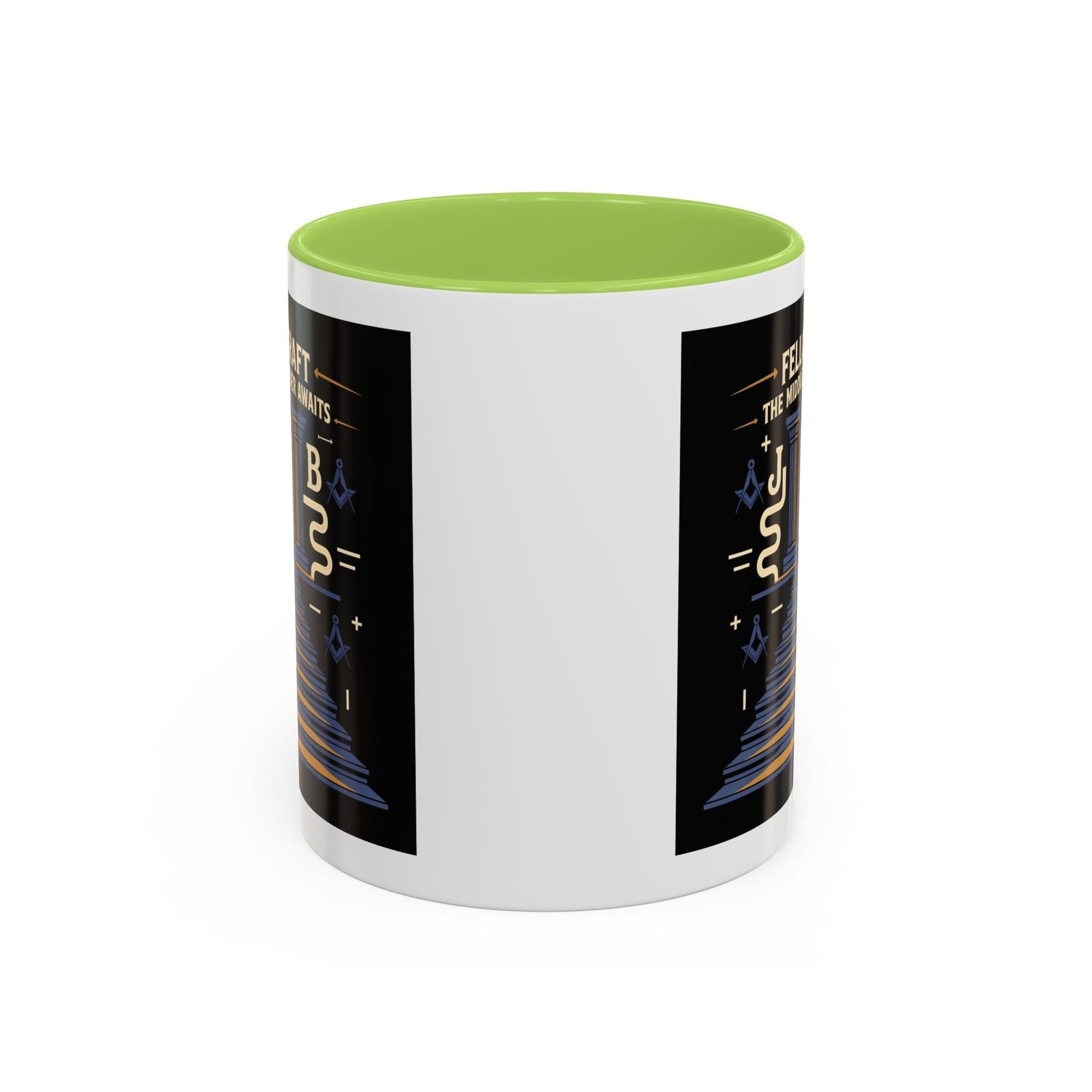 Premium Ready to Go Freemason Design | Fellowcraft | The middle chamber awaits - Masonic Mugs