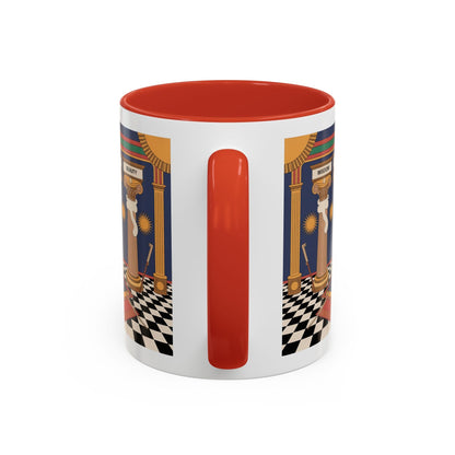 Premium Ready to Go Freemason Design | Fellowcraft | Wisdom Strength Beauty - Masonic Mugs