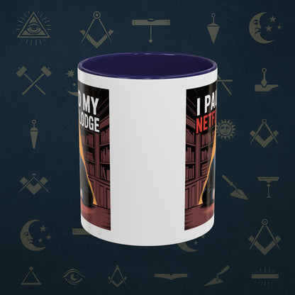 Premium Ready to Go Freemason Design Lodge Humor Coffee Mug | Perfect Gift for Masons, Netflix Lovers, Rituals, Lodge Events, Collectible Mug - Masonic Mugs