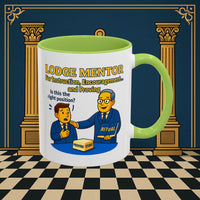 Premium Ready to Go Freemason Design | Lodge Mentor Guidance: Masonic Ritual Instruction, Lodge Mentor - Masonic Mugs
