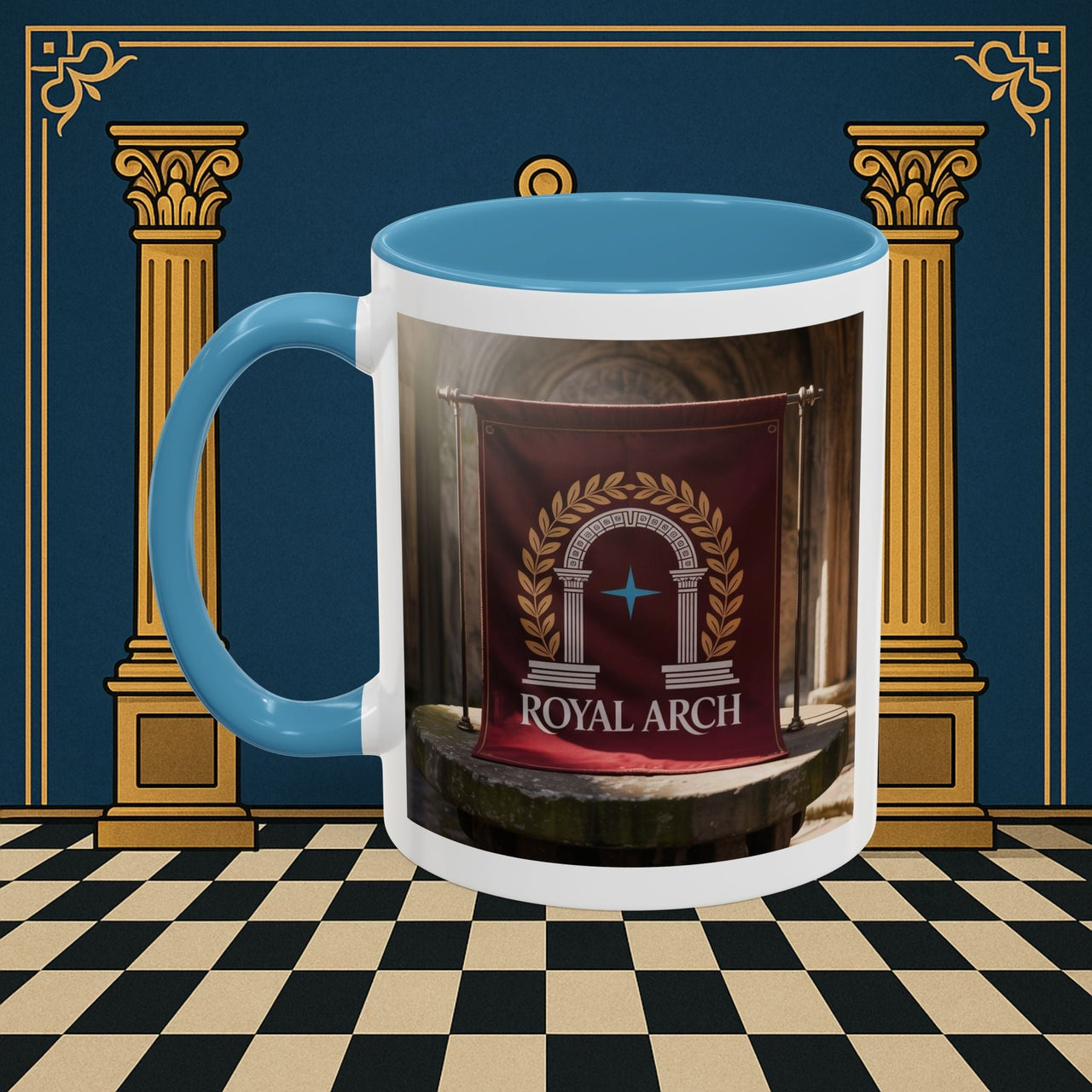 Premium Ready to Go Freemason Design | Masonic Arch of Enlightenment | Royal Arch - Masonic Mugs
