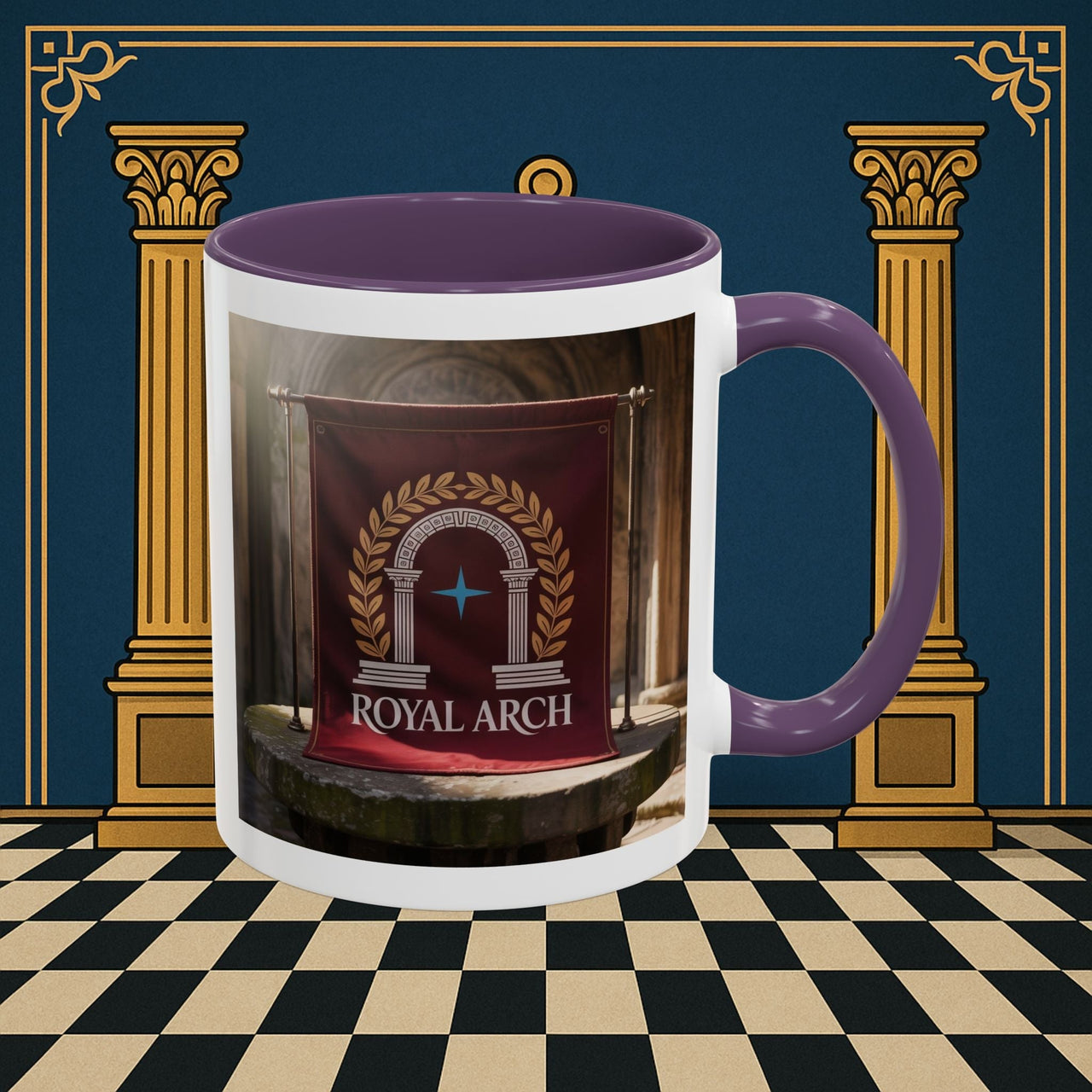 Premium Ready to Go Freemason Design | Masonic Arch of Enlightenment | Royal Arch - Masonic Mugs