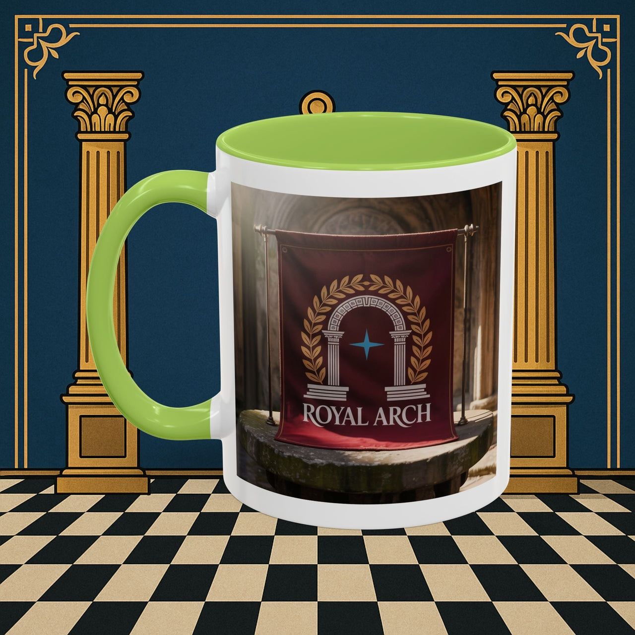 Premium Ready to Go Freemason Design | Masonic Arch of Enlightenment | Royal Arch - Masonic Mugs