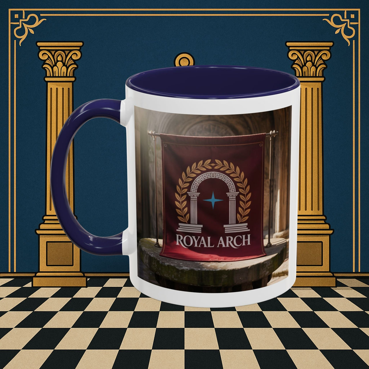 Premium Ready to Go Freemason Design | Masonic Arch of Enlightenment | Royal Arch - Masonic Mugs