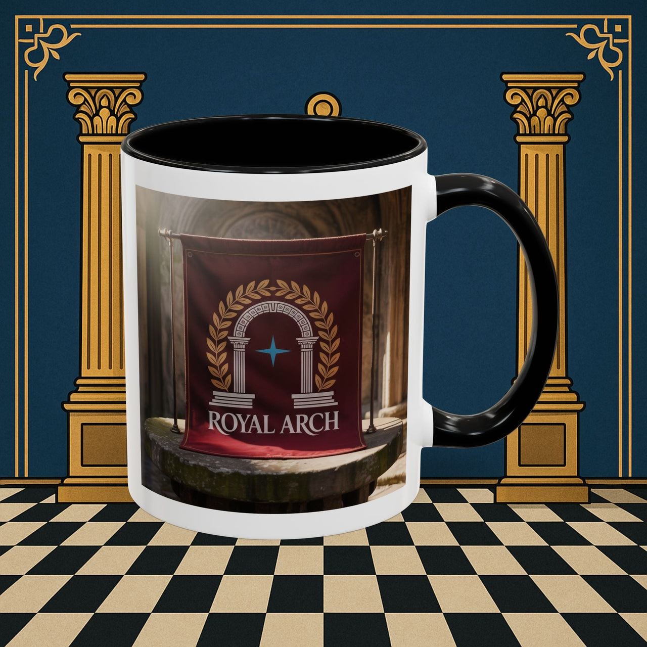 Premium Ready to Go Freemason Design | Masonic Arch of Enlightenment | Royal Arch - Masonic Mugs