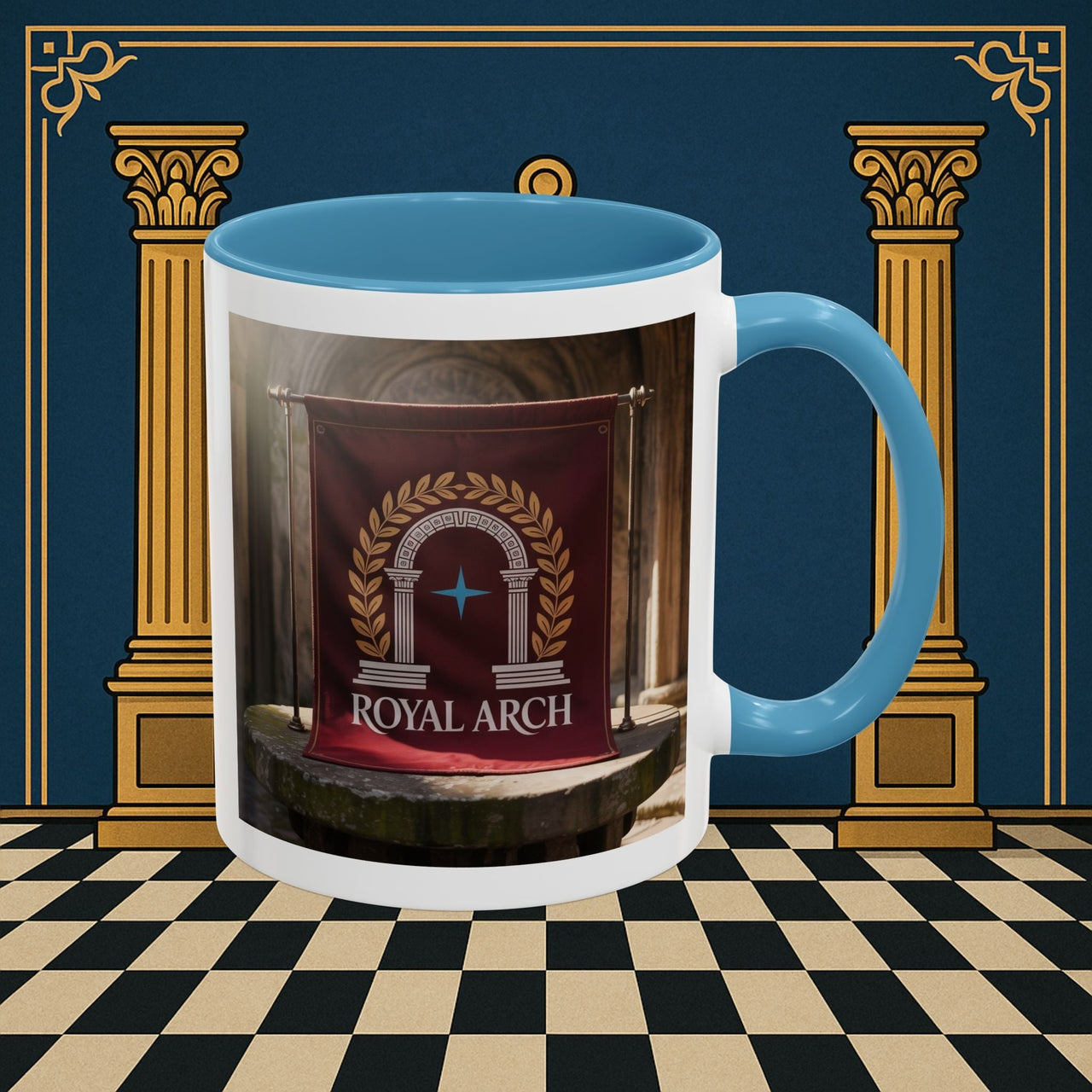 Premium Ready to Go Freemason Design | Masonic Arch of Enlightenment | Royal Arch - Masonic Mugs