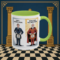 Premium Ready to Go Freemason Design | Masonic Dress Code Decoded | Royal Arch - Masonic Mugs