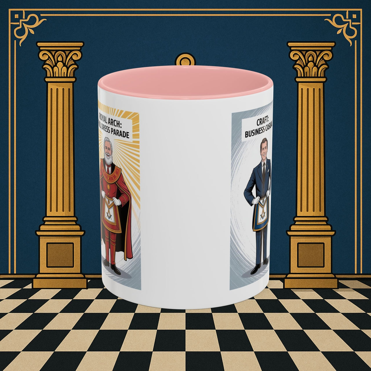 Premium Ready to Go Freemason Design | Masonic Dress Code Decoded | Royal Arch - Masonic Mugs