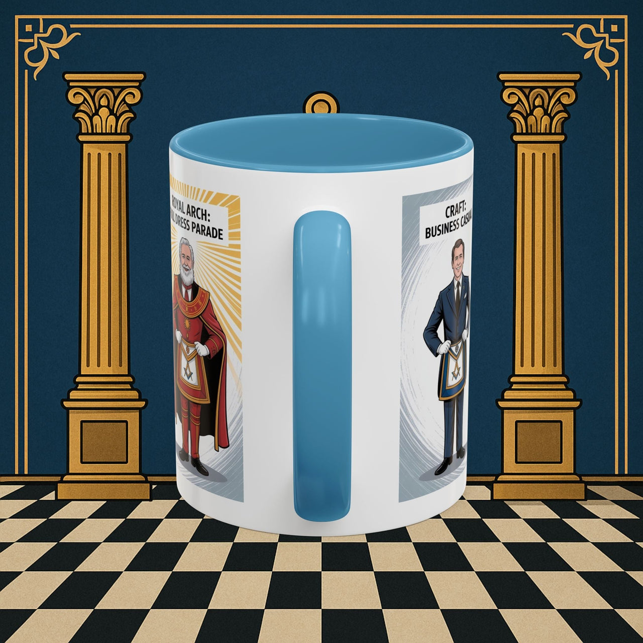 Premium Ready to Go Freemason Design | Masonic Dress Code Decoded | Royal Arch - Masonic Mugs
