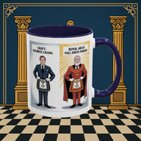 Premium Ready to Go Freemason Design | Masonic Dress Code Decoded | Royal Arch - Masonic Mugs