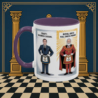 Premium Ready to Go Freemason Design | Masonic Dress Code Decoded | Royal Arch - Masonic Mugs
