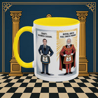 Premium Ready to Go Freemason Design | Masonic Dress Code Decoded | Royal Arch - Masonic Mugs