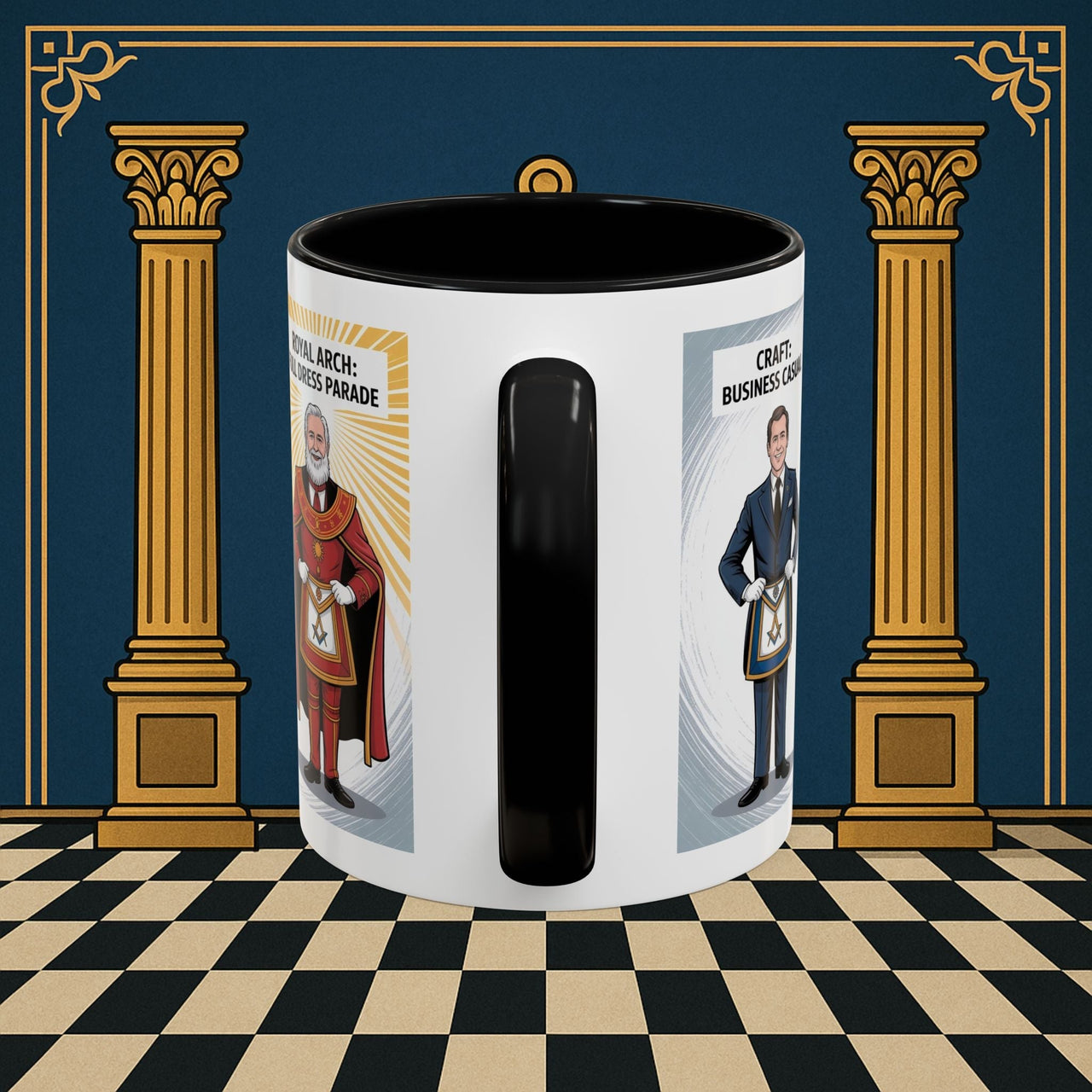 Premium Ready to Go Freemason Design | Masonic Dress Code Decoded | Royal Arch - Masonic Mugs