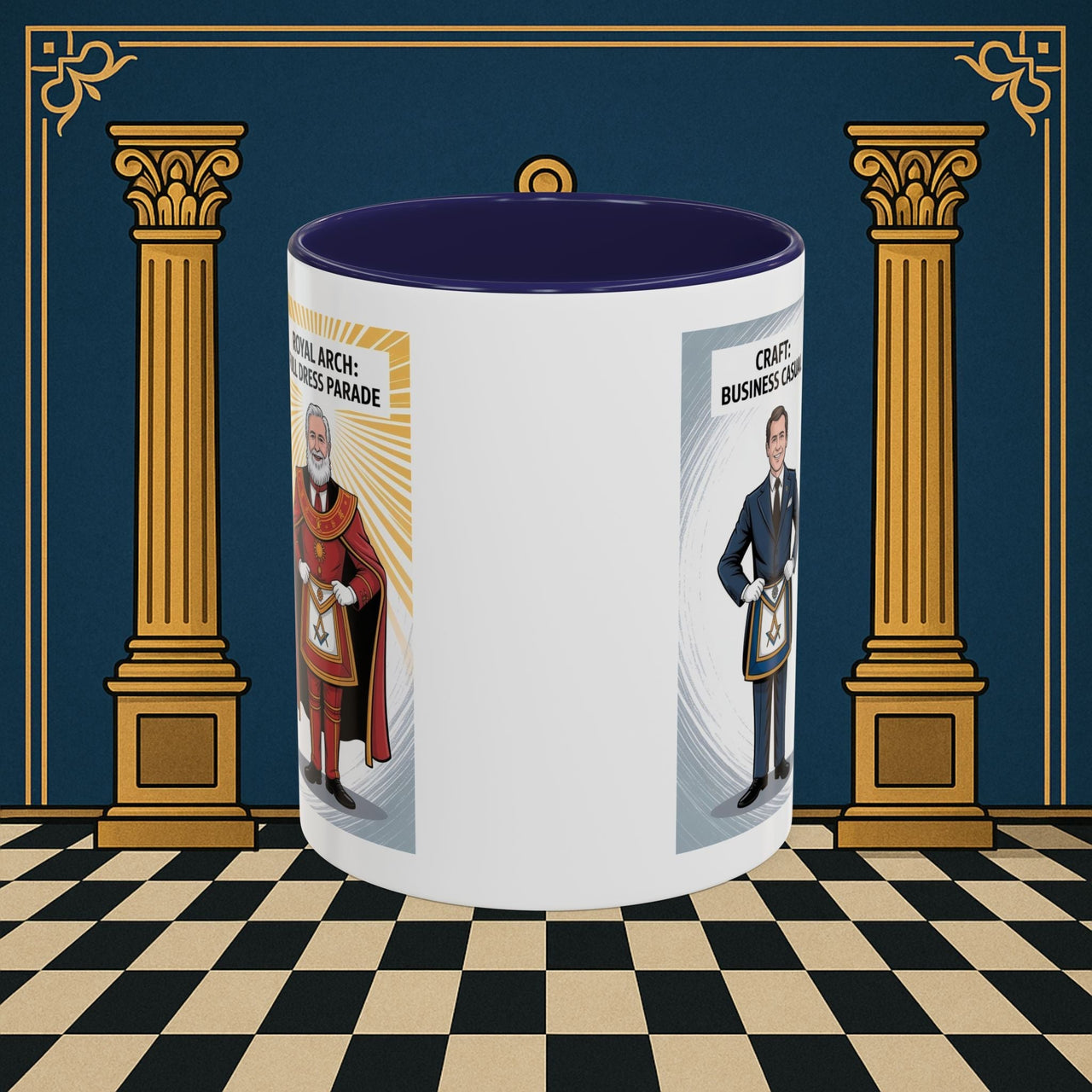 Premium Ready to Go Freemason Design | Masonic Dress Code Decoded | Royal Arch - Masonic Mugs