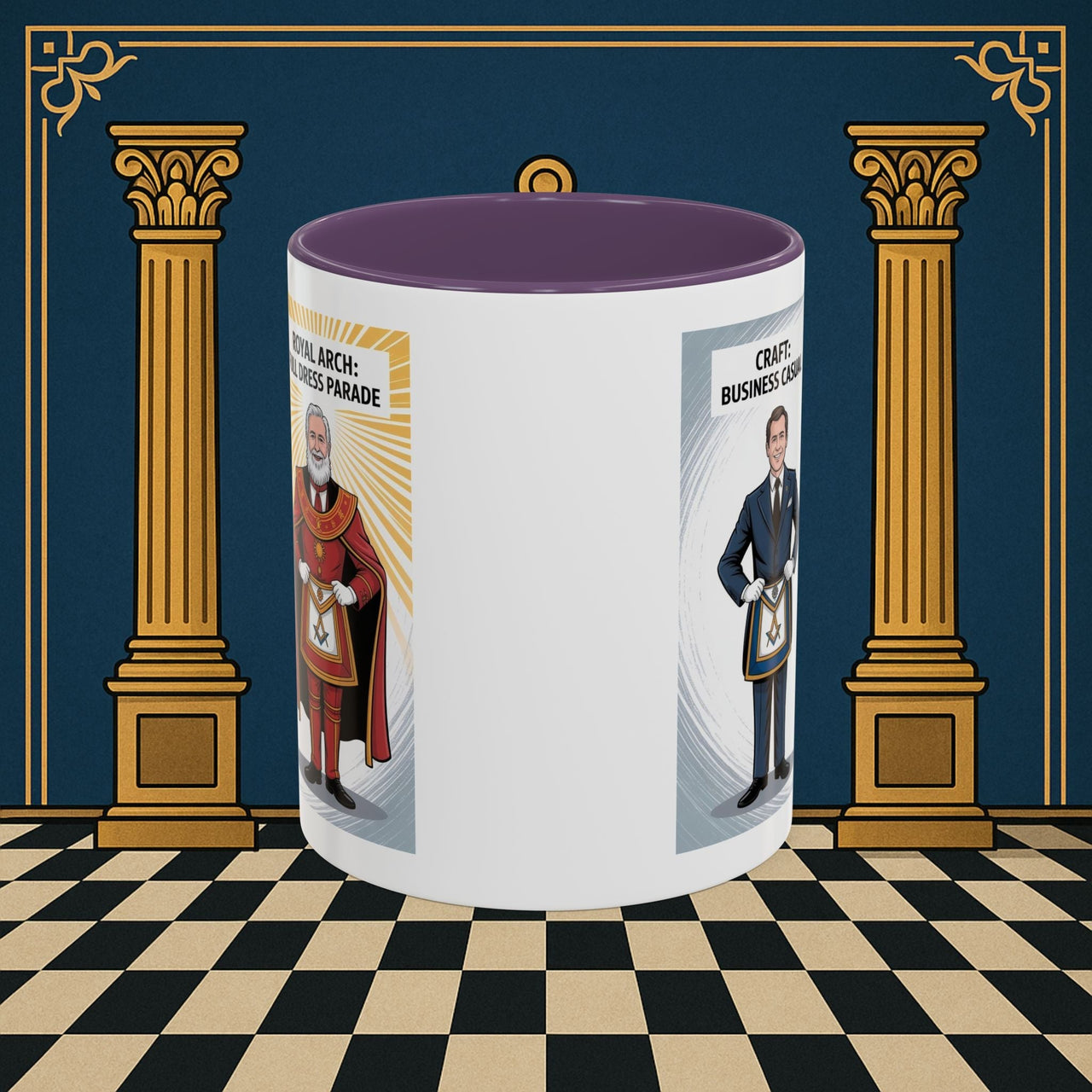 Premium Ready to Go Freemason Design | Masonic Dress Code Decoded | Royal Arch - Masonic Mugs