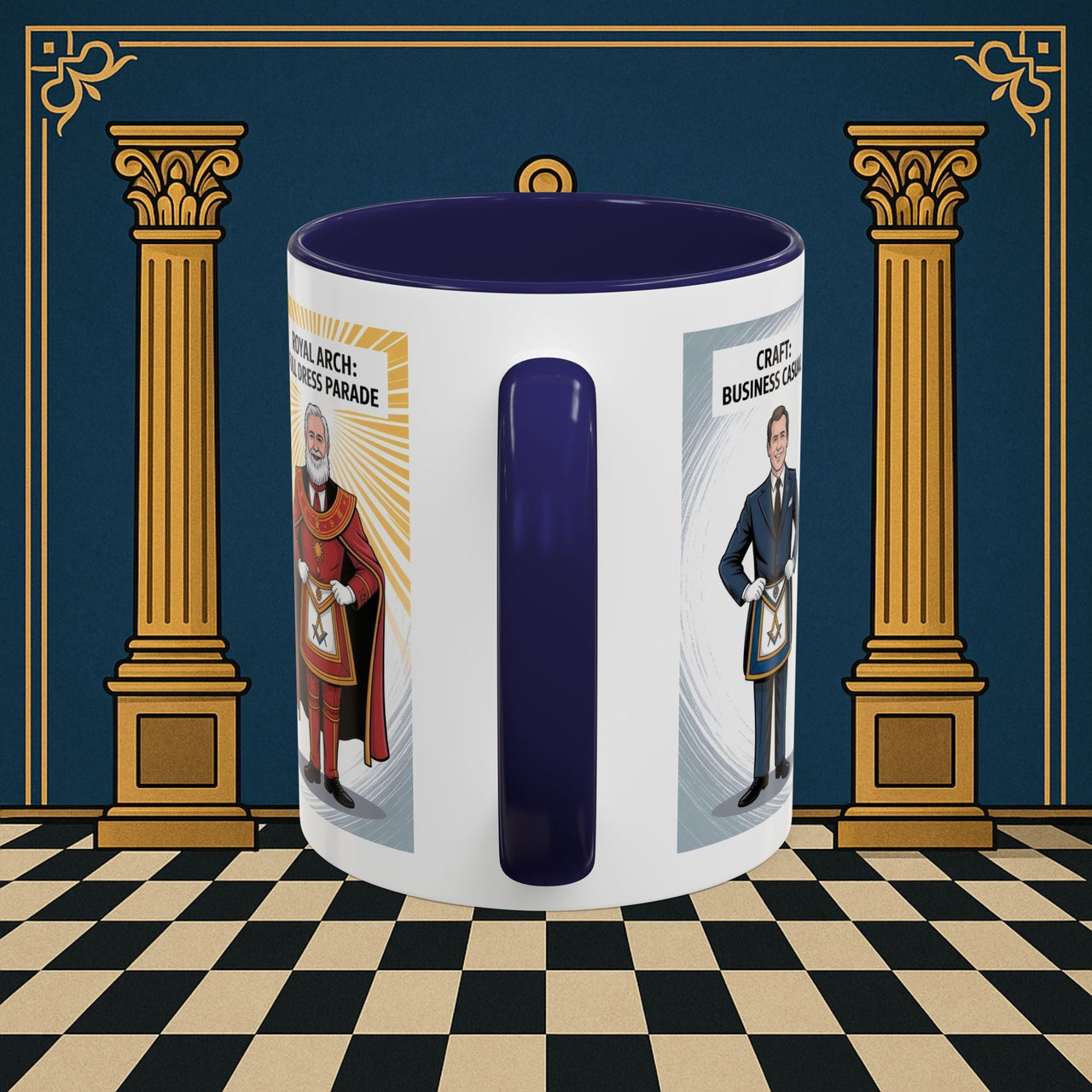 Premium Ready to Go Freemason Design | Masonic Dress Code Decoded | Royal Arch - Masonic Mugs