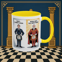 Premium Ready to Go Freemason Design | Masonic Dress Code Decoded | Royal Arch - Masonic Mugs