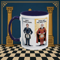 Premium Ready to Go Freemason Design | Masonic Dress Code Decoded | Royal Arch - Masonic Mugs