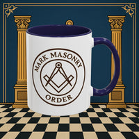 Premium Ready to Go Freemason Design | Masonic Emblem of Precision | Mark Masonry - Masonic Mugs