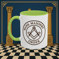 Premium Ready to Go Freemason Design | Masonic Emblem of Precision | Mark Masonry - Masonic Mugs