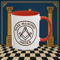 Premium Ready to Go Freemason Design | Masonic Emblem of Precision | Mark Masonry - Masonic Mugs