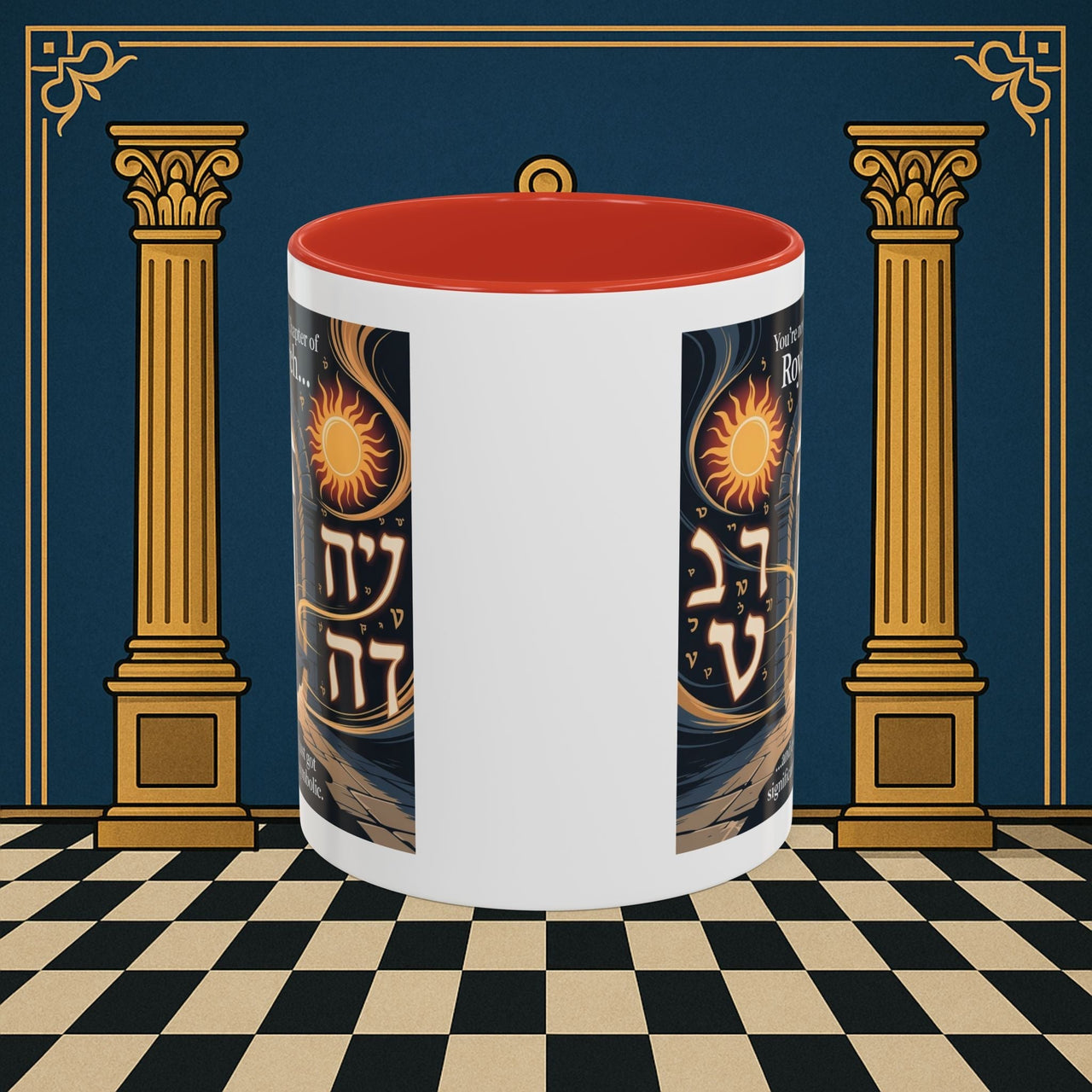 Premium Ready to Go Freemason Design | Masonic Gateway | Royal Arch - Masonic Mugs