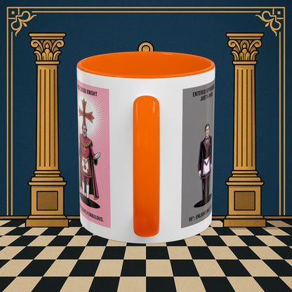 Premium Ready to Go Freemason Design | Masonic Metamorphosis | Rose Croix - Masonic Mugs