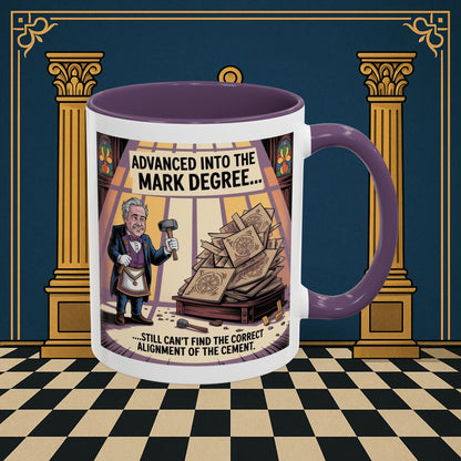 Premium Ready to Go Freemason Design | Masonic Misalignment | Mark Masonry - Masonic Mugs