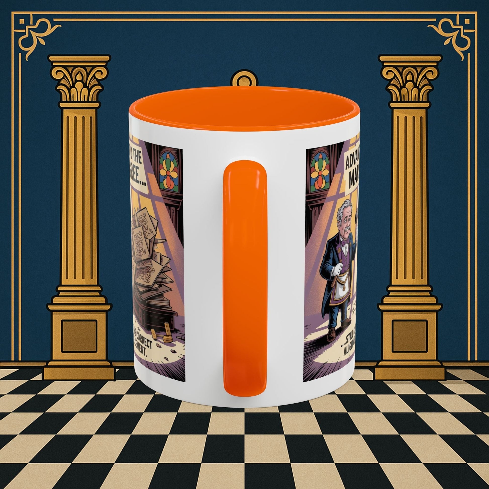 Premium Ready to Go Freemason Design | Masonic Misalignment | Mark Masonry - Masonic Mugs